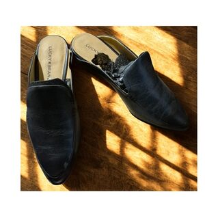 Lucky Brand Black Slip-On Shoes